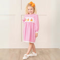 Load image into Gallery viewer, Gingham Smocked Pumpkin Ruffle Dress