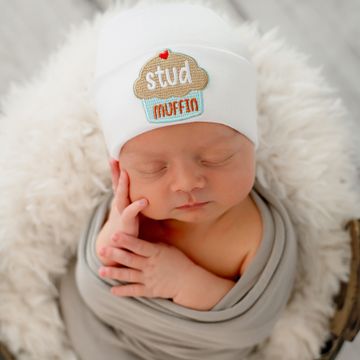 Stud Muffin Baby Boy Hat