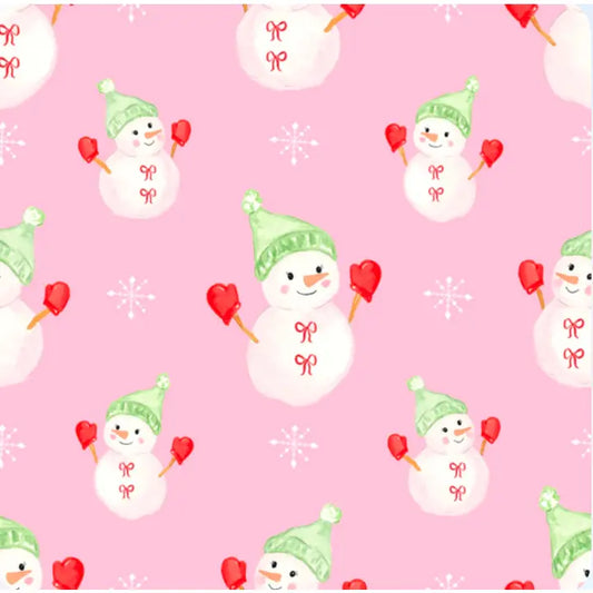 Snowmen Two Piece Pajama Set