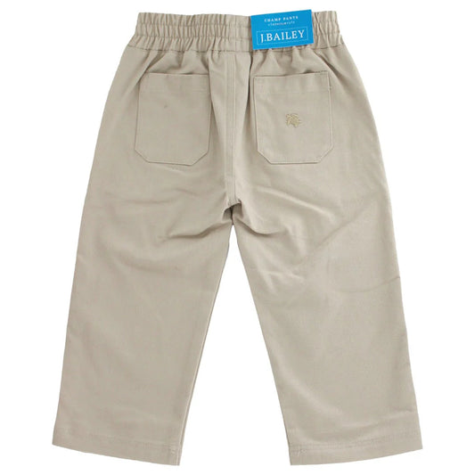 Pull On Pant - Khaki Twill