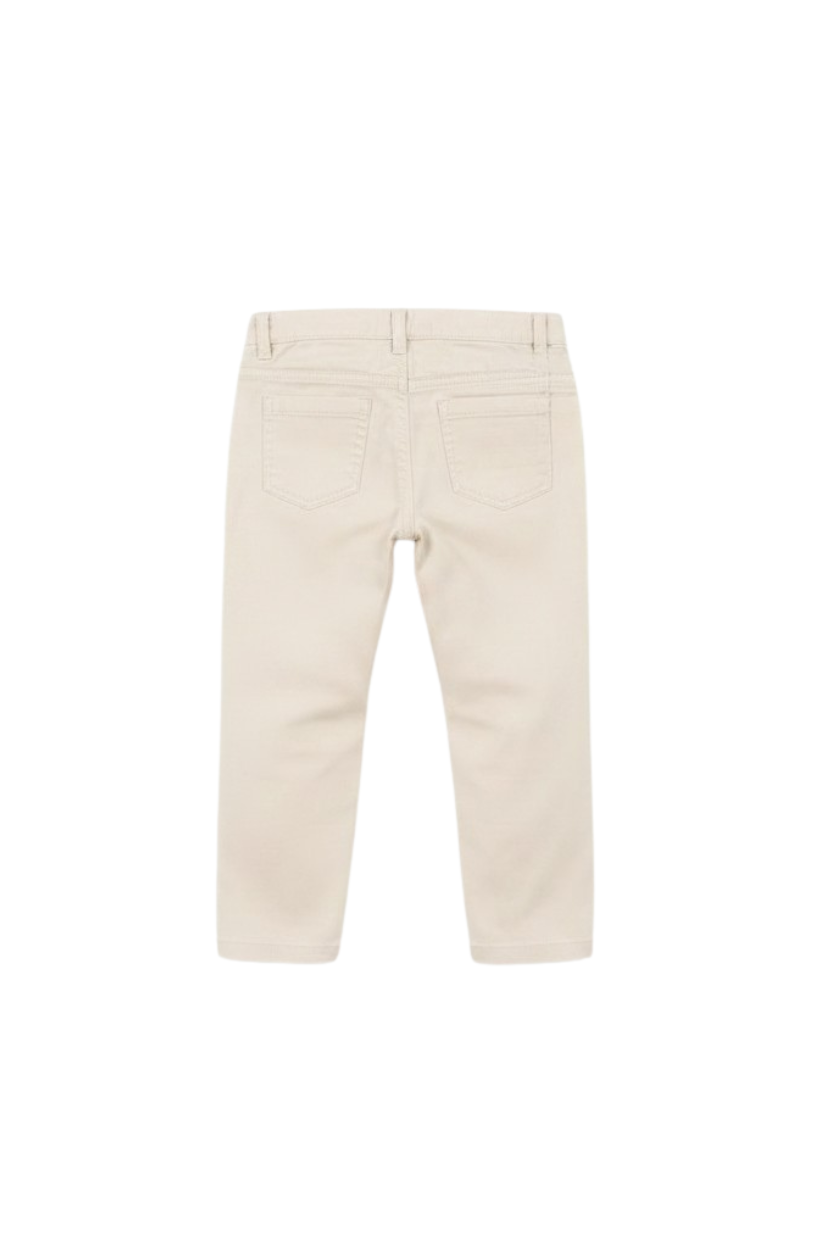 Boys Khaki Stretch Chino Pants