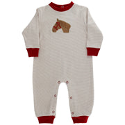 Pony Pals Boys Knit Romper