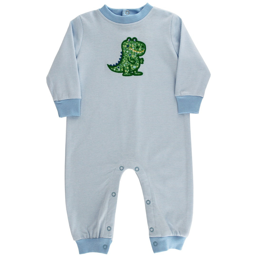 Darling Dino-Knit Romper