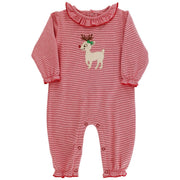 Reindeer Games - Kendall Girls Knit Romper