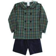 Watson Plaid-Dressy Short Set