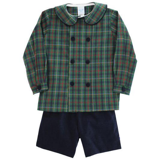 Watson Plaid-Dressy Short Set