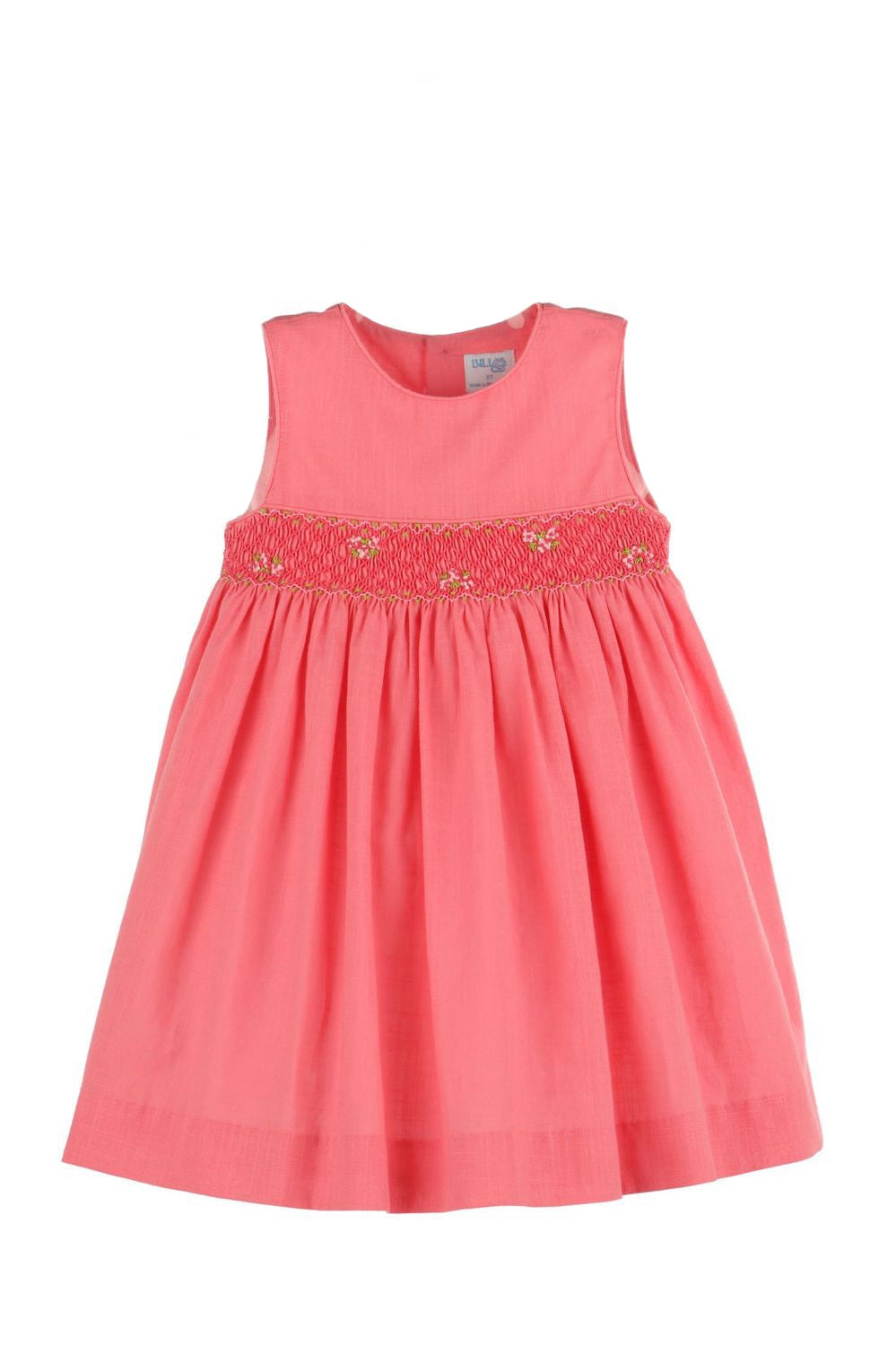 Fil a Fil Smock Dress