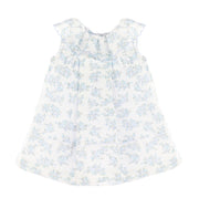 Floral Buffs Ruffle Dress