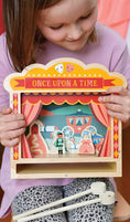 Load image into Gallery viewer, Wooden Tabletop Theatre
