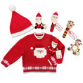 Load image into Gallery viewer, Santa Applique Knit Sweater

