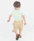 Load image into Gallery viewer, Boys Khaki Stretch Chino Shorts
