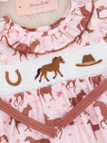 Load image into Gallery viewer, Smocked Horse Dress
