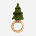 Load image into Gallery viewer, Tree Cotton Crochet Teether Rattle Toy
