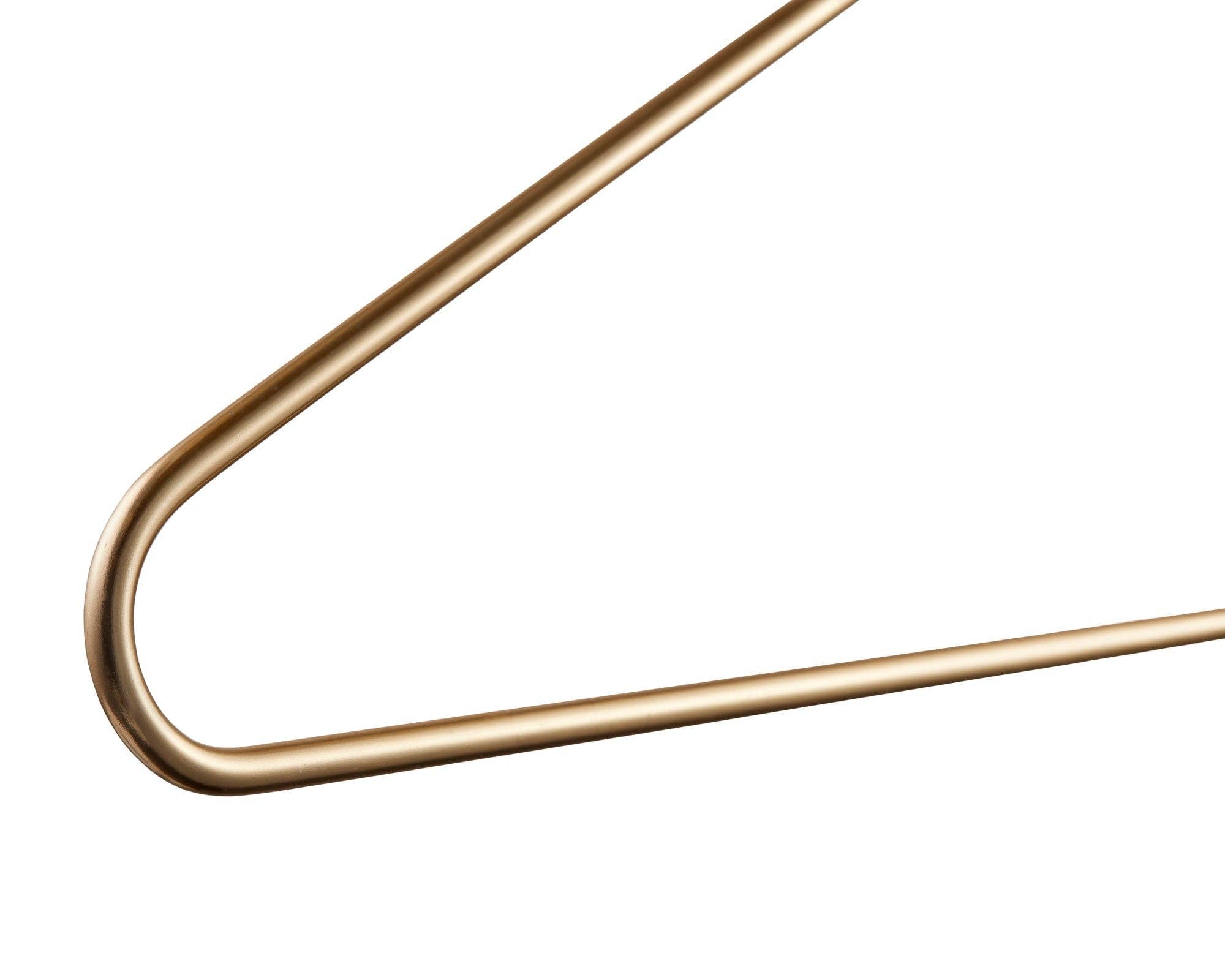 Kids Gold Aluminum Hangers (5 Pcs Per Paper Sleeve)