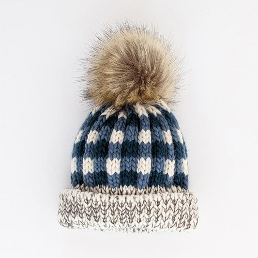 Buffalo Check Beanie