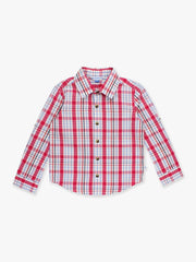 Adley Plaid Long Sleeve Button Down Shirt
