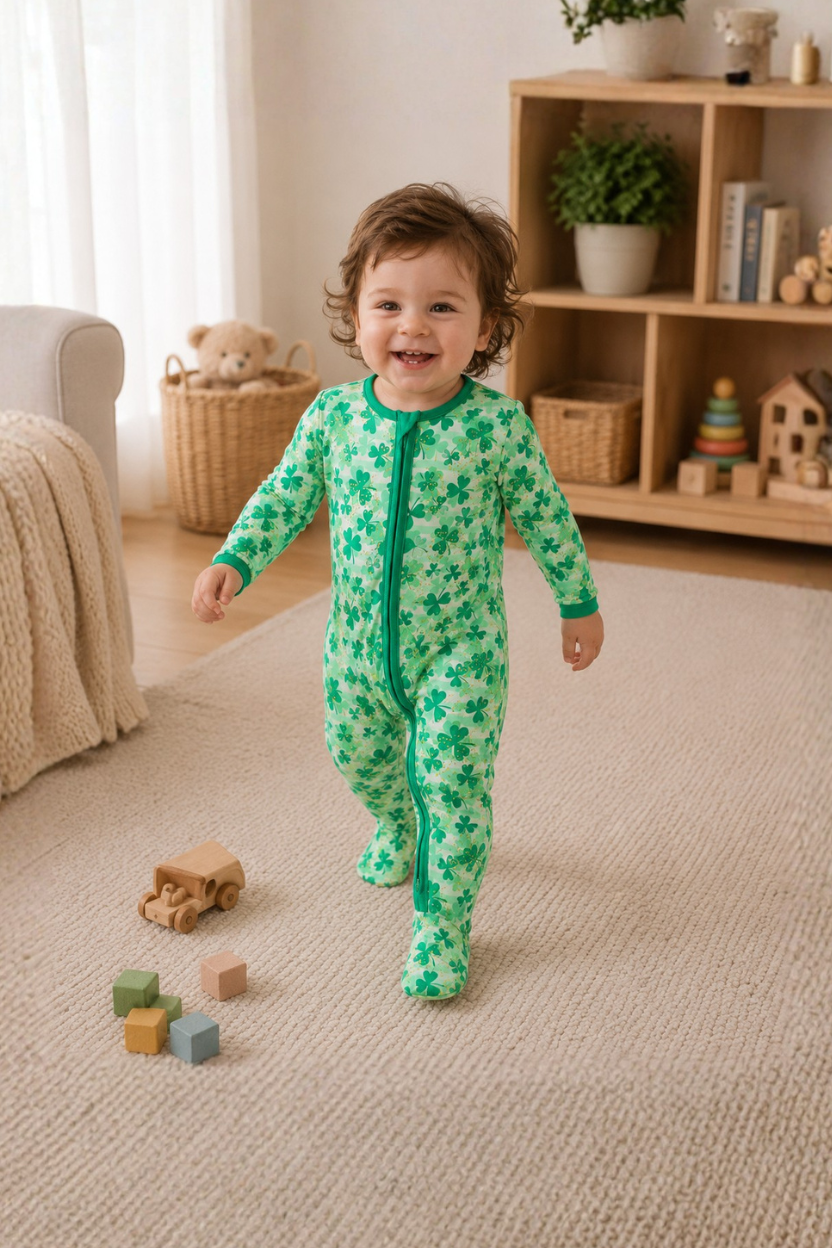 Bamboo_Clover_Field_Footed_Pajama_RuffleButts_+_RuggedButts_5SL0951_00_P1120_1824M_1