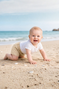 Load image into Gallery viewer, Boys_Khaki_Stretch_Chino_Shorts_RuffleButts_+_RuggedButts_2AP0621_00_C0061_0612M_1
