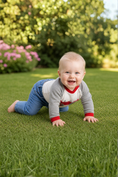 Load image into Gallery viewer, Boys_Light_Wash_Denim_Jeans_RuffleButts_+_RuggedButts_2AP0082_01_C0016_0612M_1
