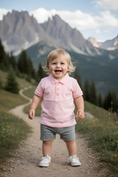 Load image into Gallery viewer, Boys_Pink_Pique_Short_Sleeve_Polo_Shirt_RuffleButts_+_RuggedButts_2AP0641_00_C0001_1824M_1
