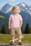 Load image into Gallery viewer, Boys_Pink_Pique_Short_Sleeve_Polo_Shirt_RuffleButts_+_RuggedButts_2AP0641_00_C0001_5K000_1

