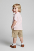 Load image into Gallery viewer, Boys_Pink_Pique_Short_Sleeve_Polo_Shirt_RuffleButts_+_RuggedButts_2AP0641_00_C0001_6K000_2
