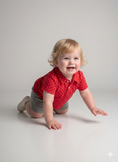 Load image into Gallery viewer, Boys_Red_Heart_Polka_Dot_Knit_Short_Sleeve_Performance_Polo_RuffleButts_+_RuggedButts_2AP0642_00_P1163_1218M_2
