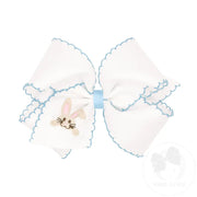 Medium Easter Moonstitch Bow