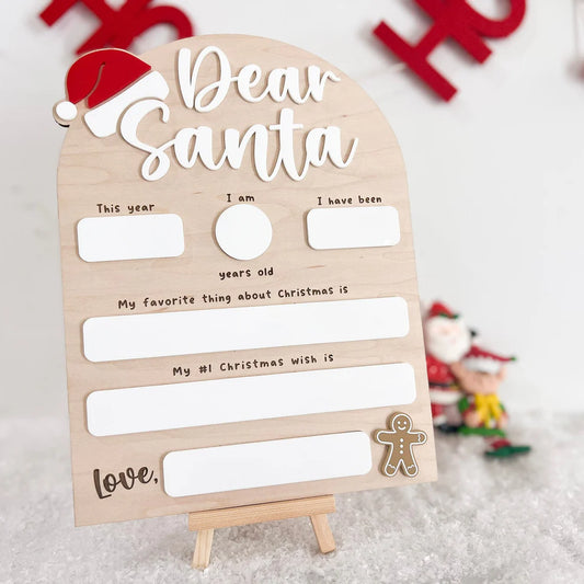 Dear Santa Christmas List