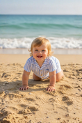 Load image into Gallery viewer, Cuddle_Cotton_Short_Set_Overall_Luli_&_Me_+_Sophie_&_Lucas_26SS54_BL_18M_1
