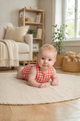 Load image into Gallery viewer, Gingham_Boy_Bubble_Luli_&_Me_+_Sophie_&_Lucas_26SS164_RD_03M_1
