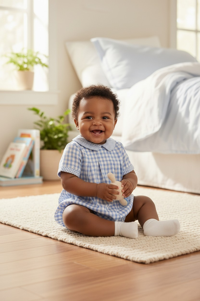 Gingham_Duo_Bubble_Luli_&_Me_+_Sophie_&_Lucas_26SS154_BL_18M_1
