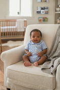 Load image into Gallery viewer, Gingham_Duo_Bubble_Luli_&_Me_+_Sophie_&_Lucas_26SS154_BL_NB_1
