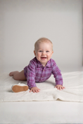 Load image into Gallery viewer, Harper_Plaid_Long_Sleeve_Button_Down_Bodysuit_RuffleButts_+_RuggedButts_2AP0925_00_P0920_0612M_2
