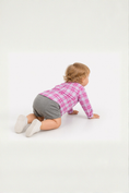 Load image into Gallery viewer, Harper_Plaid_Long_Sleeve_Button_Down_Shirt_RuffleButts_+_RuggedButts_2AP0300_00_P0920_1218M_2
