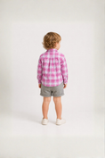 Load image into Gallery viewer, Harper_Plaid_Long_Sleeve_Button_Down_Shirt_RuffleButts_+_RuggedButts_2AP0300_00_P0920_3T000_2
