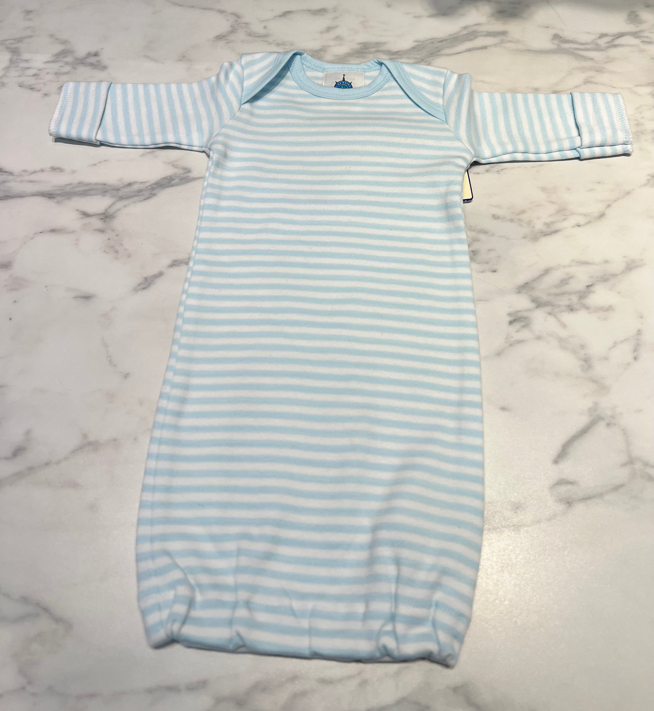 Preemie Stripe Gown