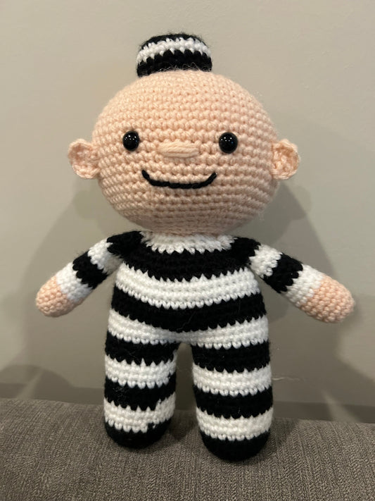 Jailbird Crochet Toy