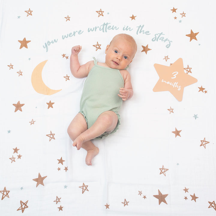 Milestone Blanket - Written in the Stars