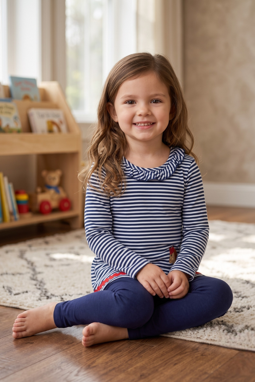 Triple Crown-Tunic Pant Set