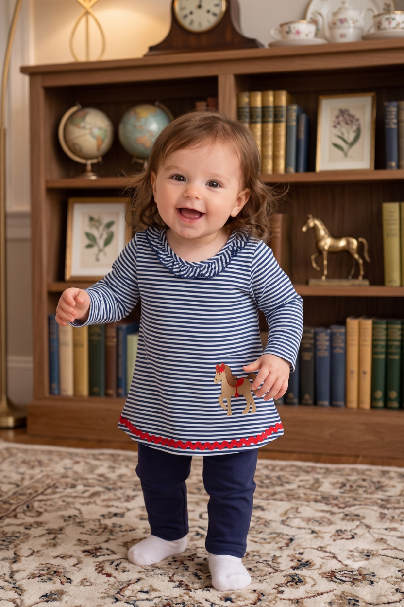 Triple Crown-Tunic Pant Set