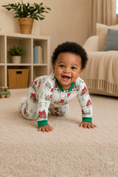 Load image into Gallery viewer, Christmas Farm Playsuit
