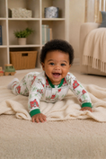 Load image into Gallery viewer, Christmas Farm Playsuit
