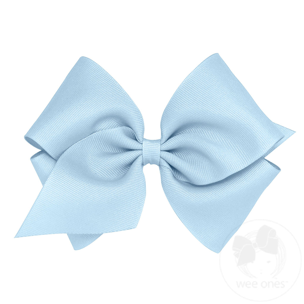 Mini King Classic Grosgrain Hair Bow