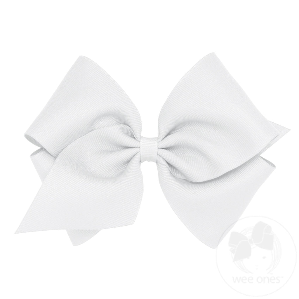Mini King Classic Grosgrain Hair Bow