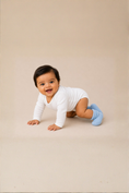 Load image into Gallery viewer, Non_Kick_Off_Bootie_Creative_Knitwear_F624_Blue_6_12M_2
