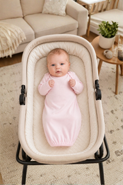 Preemie_Gown_Creative_Knitwear_F107_Pink_Preemie_1