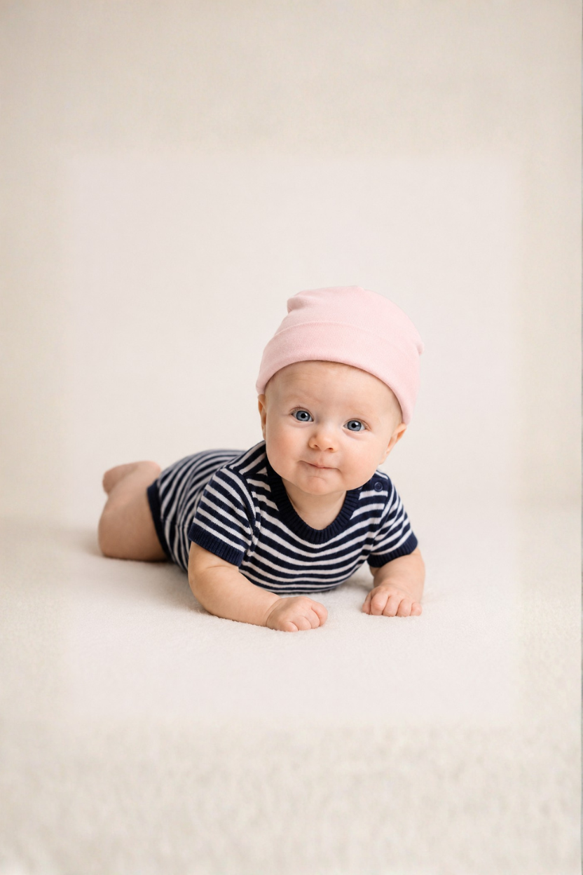 Preemie_Knit_Cap_Creative_Knitwear_F105_Pink_Preemie_2