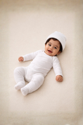 Load image into Gallery viewer, Preemie_Knit_Cap_Creative_Knitwear_F105_White_Preemie_2
