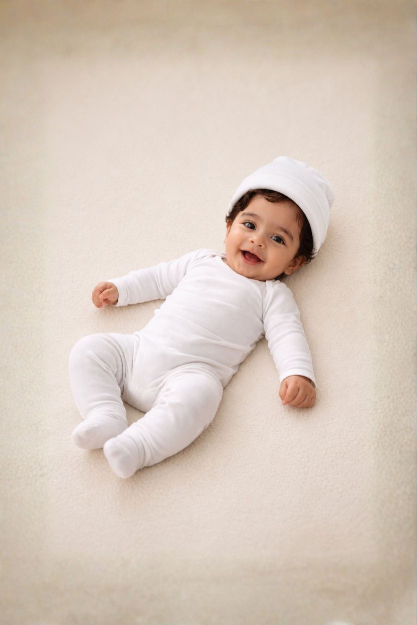 Preemie_Knit_Cap_Creative_Knitwear_F105_White_Preemie_2
